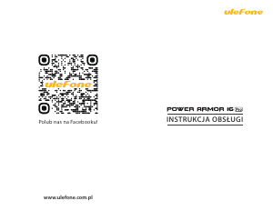 Instrukcja Ulefone Power Armor 16 Pro Telefon komórkowy