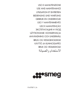 Handleiding Smeg CSF2412BLM Pan