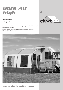 Bedienungsanleitung DWT Bora Air High Vorzelt