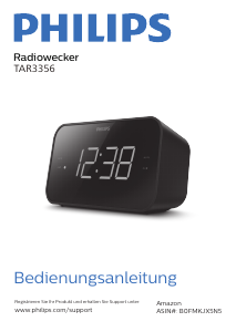 Bedienungsanleitung Philips TAR3356 Uhrenradio