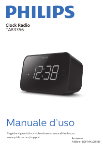 Manuale Philips TAR3356 Radiosveglia