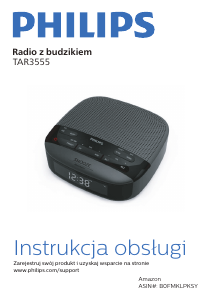 Instrukcja Philips TAR3555 Radiobudzik