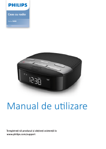 Manual Philips TAR3555 Radio cu ceas
