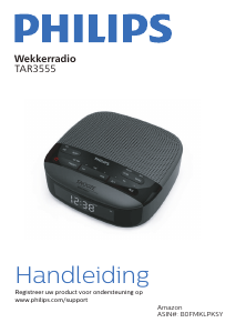 Handleiding Philips TAR3555 Wekkerradio
