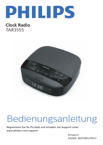 Bedienungsanleitung Philips TAR3555 Uhrenradio