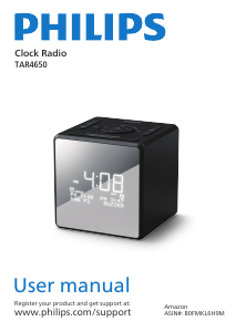 Handleiding Philips TAR4650 Wekkerradio