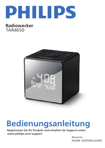 Bedienungsanleitung Philips TAR4650 Uhrenradio