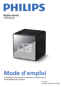 Mode d’emploi Philips TAR4650 Radio-réveil