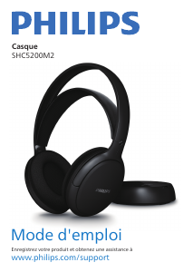 Mode d’emploi Philips SHC5200M2 Casque