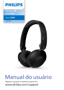 Manual Philips TAH2209WT Auscultador