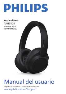 Manual de uso Philips TAH6529BK Auriculares