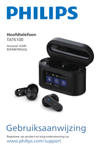 Handleiding Philips TAT6100BK Koptelefoon