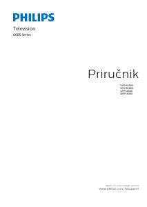 Priručnik Philips 32PFS6000 LED televizor