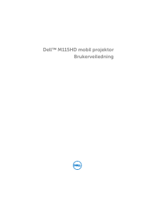 Bruksanvisning Dell M115HD Mobile Projektor