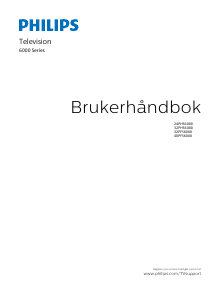Bruksanvisning Philips 32PFS6000 LED-TV