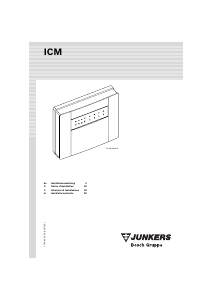 Bedienungsanleitung Junkers ICM Thermostat