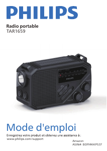 Mode d’emploi Philips TAR1659 Radio