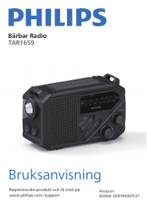 Bruksanvisning Philips TAR1659 Radio