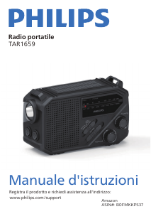 Manuale Philips TAR1659 Radio