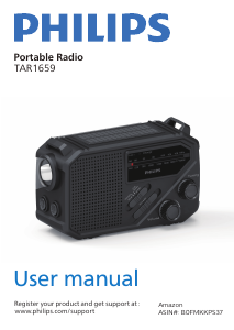 Manual Philips TAR1659 Radio