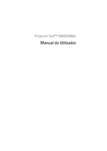 Manual Dell S500 Projetor