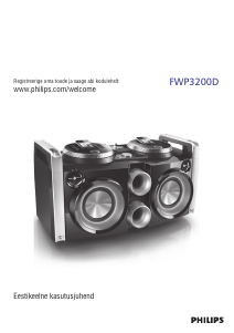 Kasutusjuhend Philips FWP1000 Kõlar