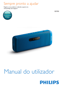 Manual Philips SD700P Altifalante