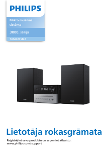 Rokasgrāmata Philips TAM3205M2 Mūzikas centrs