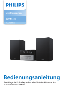Bedienungsanleitung Philips TAM3205M2 Stereoanlage