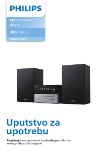 Priručnik Philips TAM3205M2 Stereo komplet