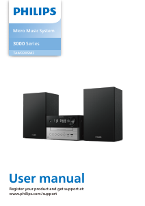 Bruksanvisning Philips TAM3205M2 Stereoanläggning