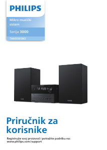 Priručnik Philips TAM3505M2 Stereo komplet