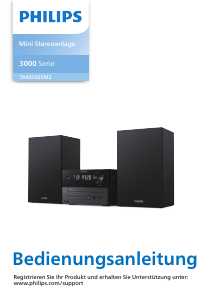 Bedienungsanleitung Philips TAM3505M2 Stereoanlage