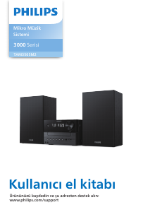 Kullanım kılavuzu Philips TAM3505M2 Stereo müzik seti
