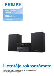 Rokasgrāmata Philips TAM3505M2 Mūzikas centrs