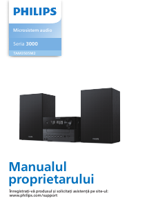 Manual Philips TAM3505M2 Stereo set