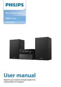 Manual Philips TAM3505M2 Stereo-set