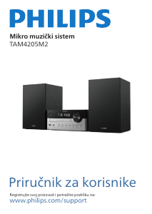 Priručnik Philips TAM4205M2 Stereo komplet