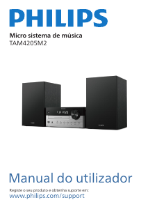 Manual Philips TAM4205M2 Aparelho de som