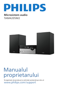 Manual Philips TAM4205M2 Stereo set