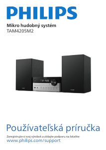 Návod Philips TAM4205M2 Stereo súprava