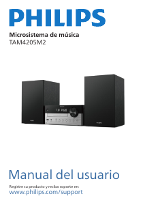 Manual de uso Philips TAM4205M2 Set de estéreo