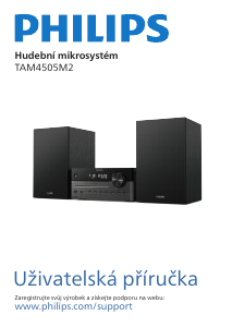 Manuál Philips TAM4505M2 Stereo souprava