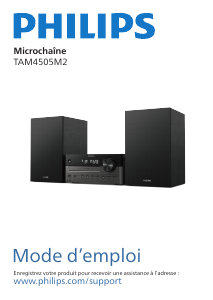 Mode d’emploi Philips TAM4505M2 Stéréo