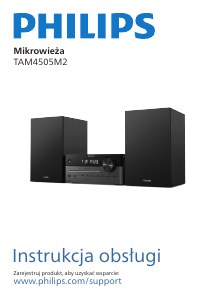 Instrukcja Philips TAM4505M2 Zestaw stereo