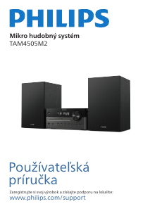 Návod Philips TAM4505M2 Stereo súprava