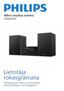 Rokasgrāmata Philips TAM4555 Mūzikas centrs