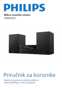 Priručnik Philips TAM4555 Stereo komplet