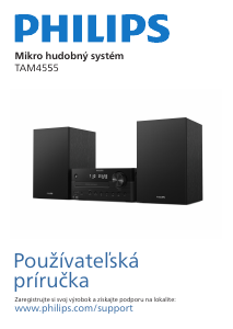Návod Philips TAM4555 Stereo súprava