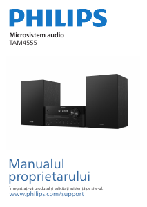 Manual Philips TAM4555 Stereo set
